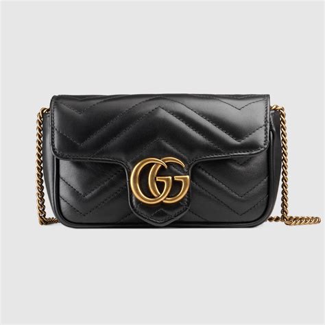 gucci marmont matelassen super mini|Gucci Marmont super mini crossbody.